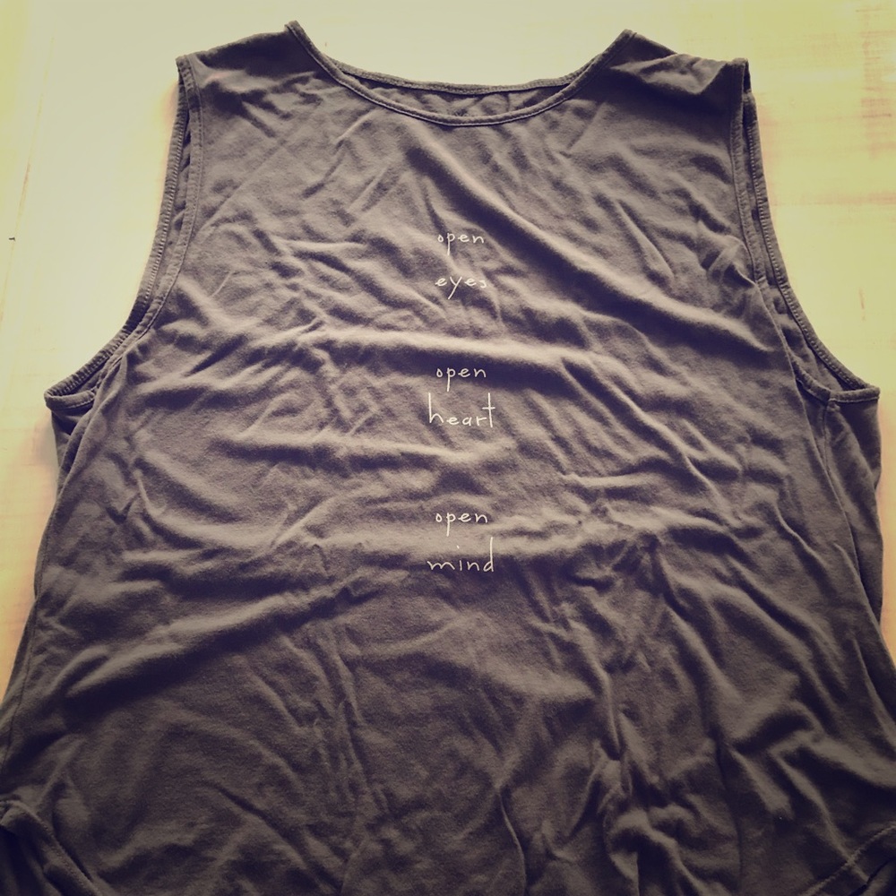 hYOUman tank top made in LA